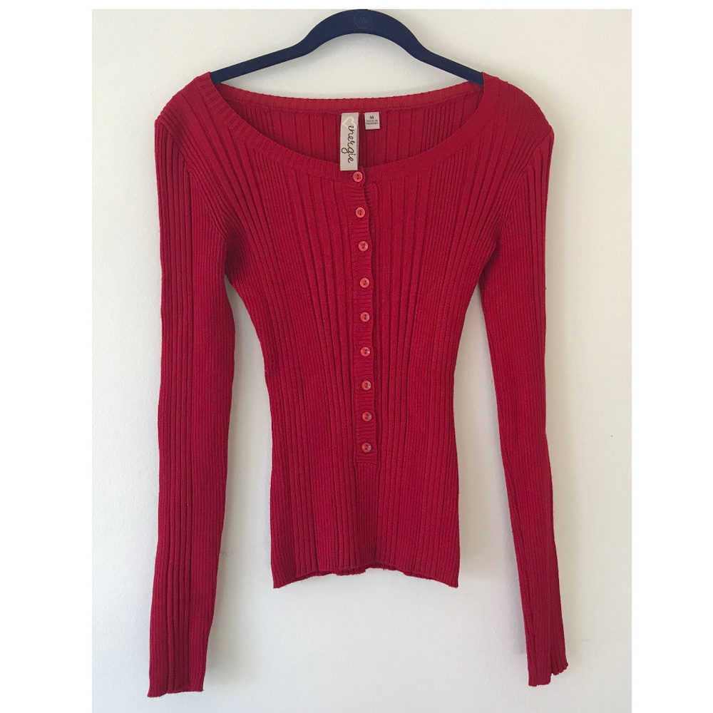 Energie Ribbed Knit Sweater